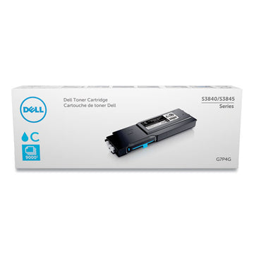 Dell® G7p4g Extra High-yield Toner, 9,000 Page-yield, Cyan freeshipping - TVN Wholesale